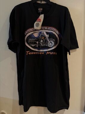 Harley-Davidson Black Tennessee Moon Motorcycle Graphic Tee